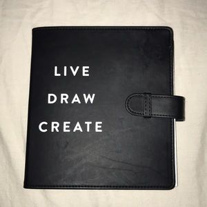 “Live Draw Create” Art Pencil & Sketchpad Set